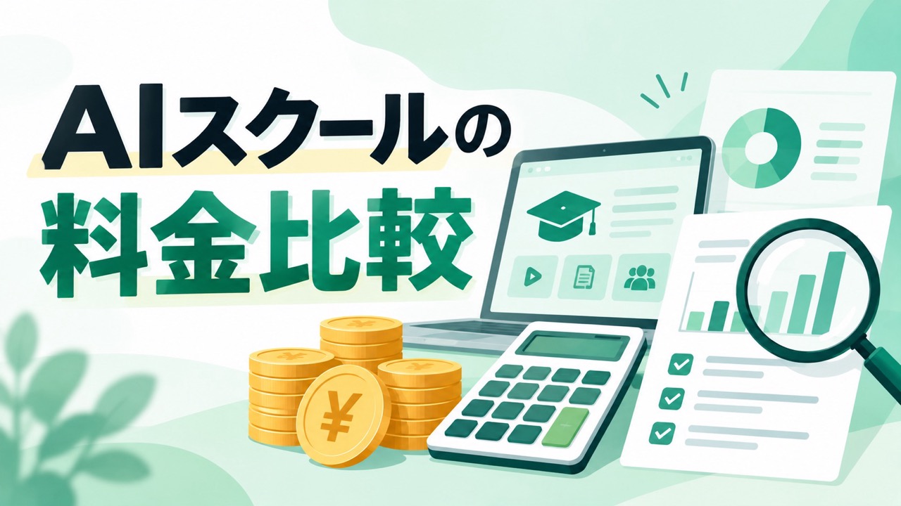 AIスクールの料金比較